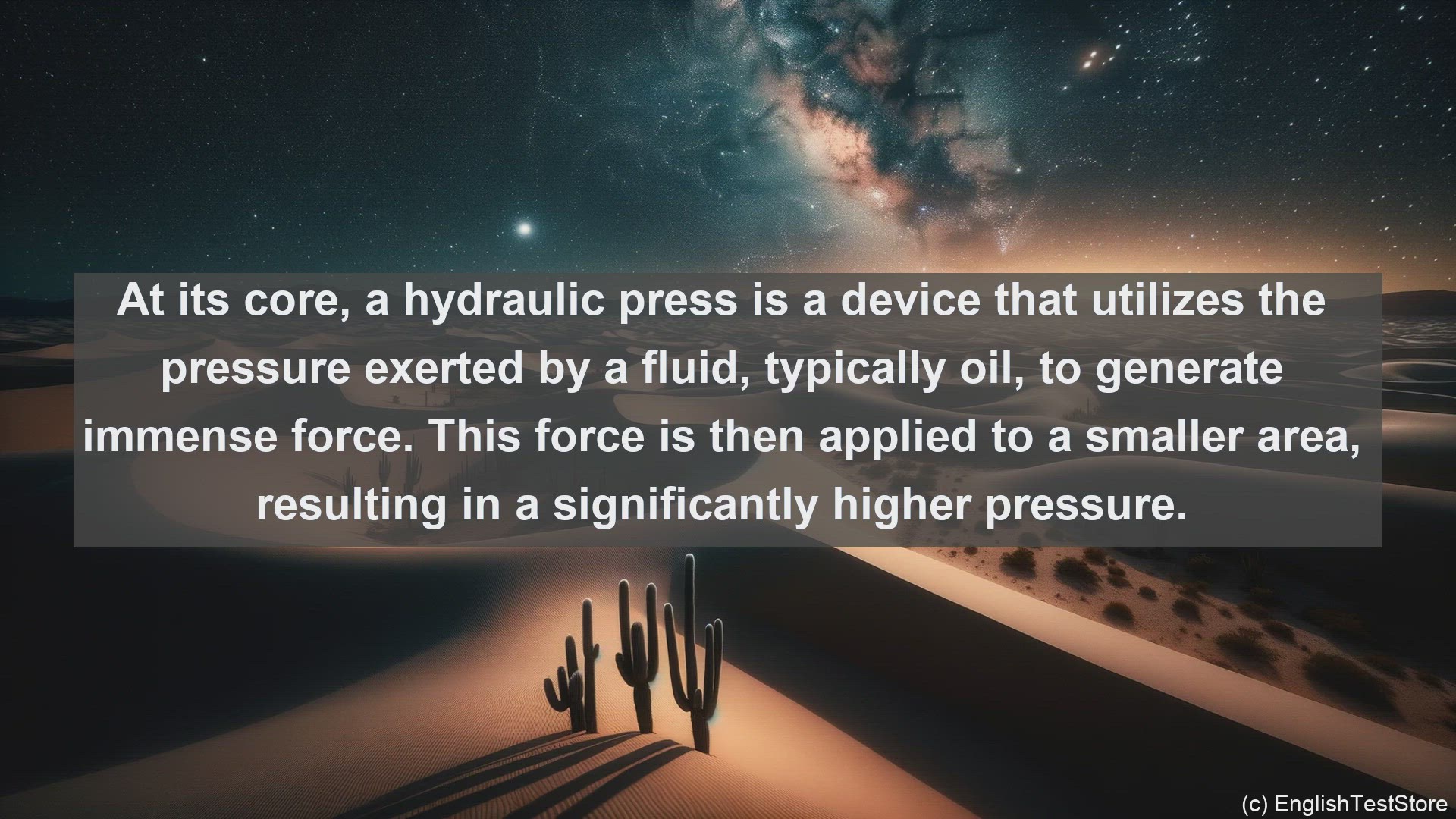 'Video thumbnail for Hydraulic press in science  definition and examples'