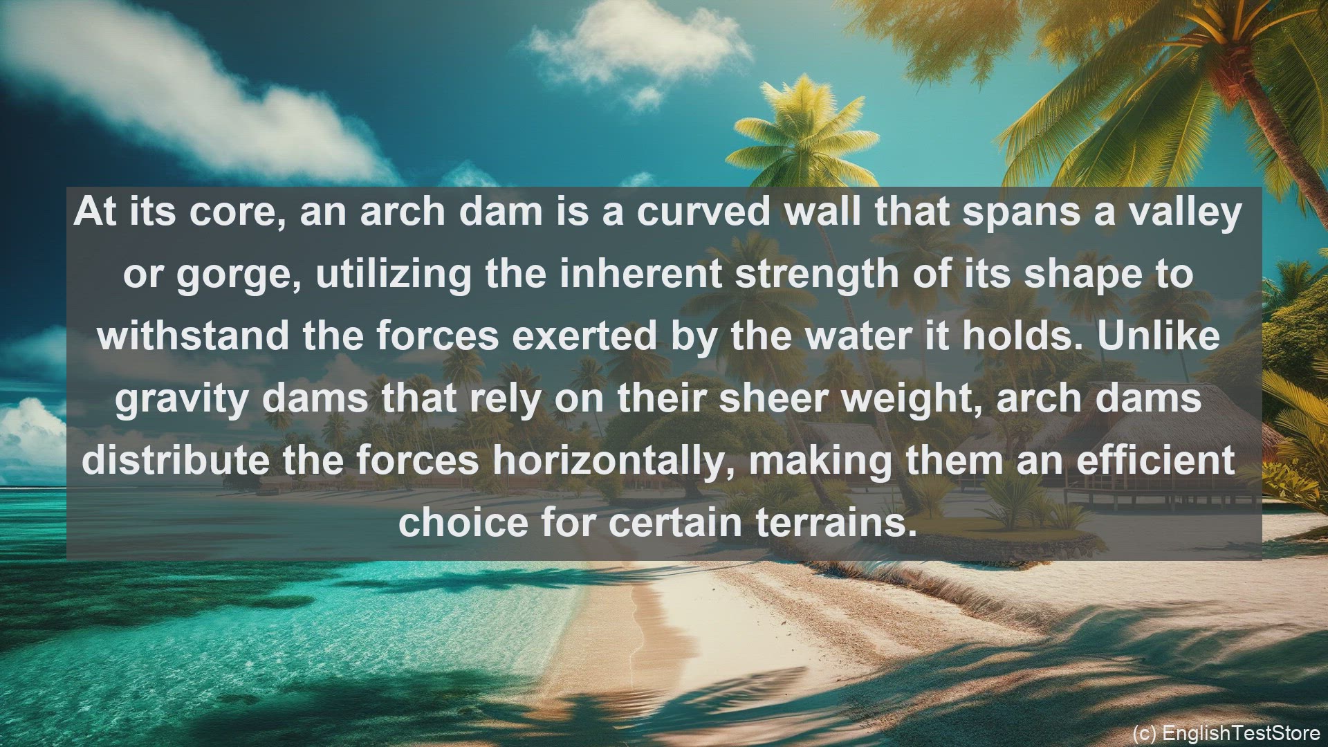 'Video thumbnail for Arch dams in science  definition and examples'