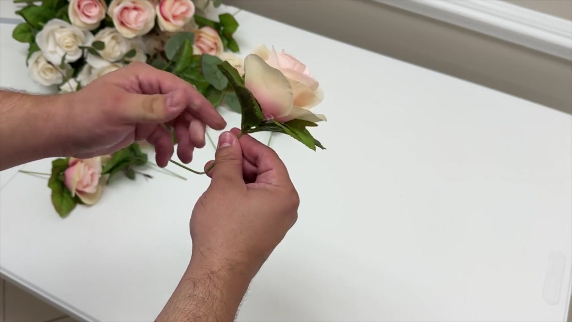 'Video thumbnail for Slice up Dollar Store foam for this GORGEOUS kitchen countertop idea!'