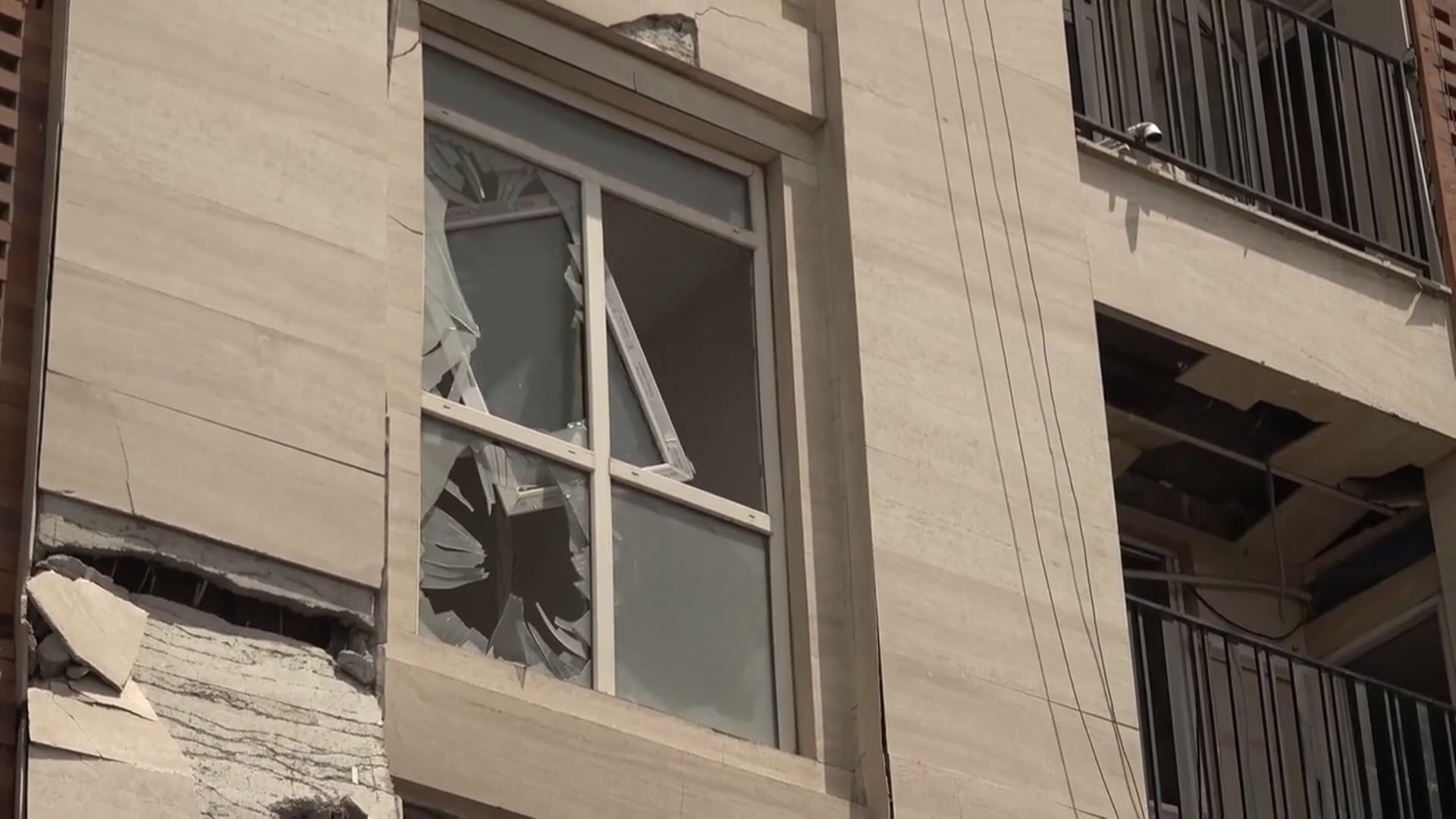 'Video thumbnail for Tehran begins clean-up as Iran's ceasefire with Israel holds'