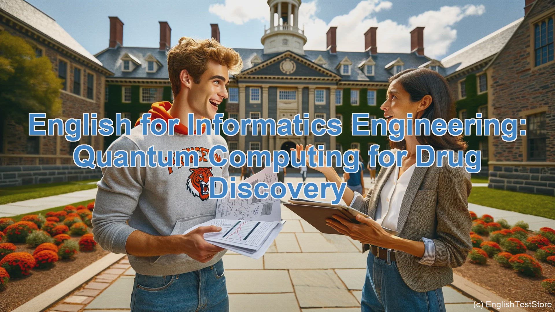 'Video thumbnail for English Conversation for Informatics Engineering: Quantum Computing for Drug Discovery'