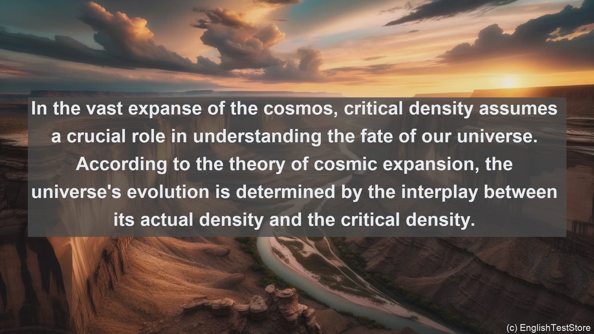 'Video thumbnail for Critical density in science  definition and examples'