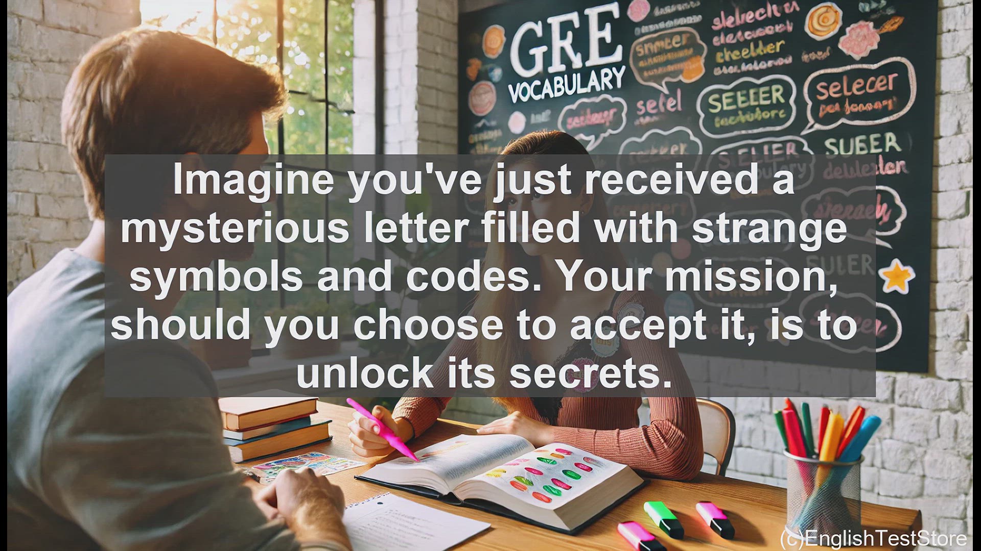 'Video thumbnail for GRE Vocabulary Lesson: Unlocking the Secrets - Deciphering the Mysterious'