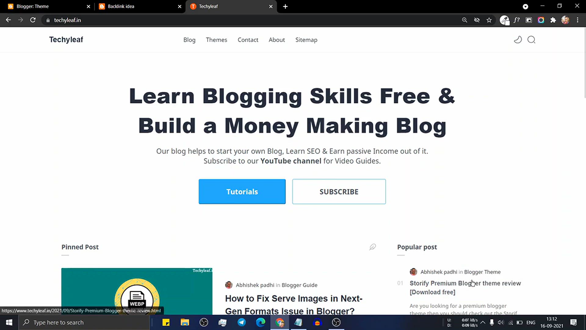 'Video thumbnail for How to Add a Hero Section In Blogger Homepage ( Fully Responsive)'