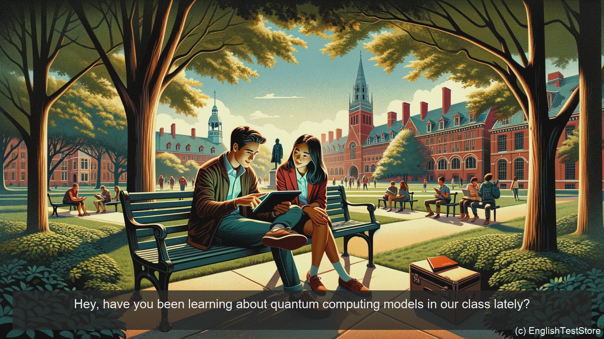 'Video thumbnail for English Conversation for Informatics Engineering: Quantum Computing Quantum Computing Models'
