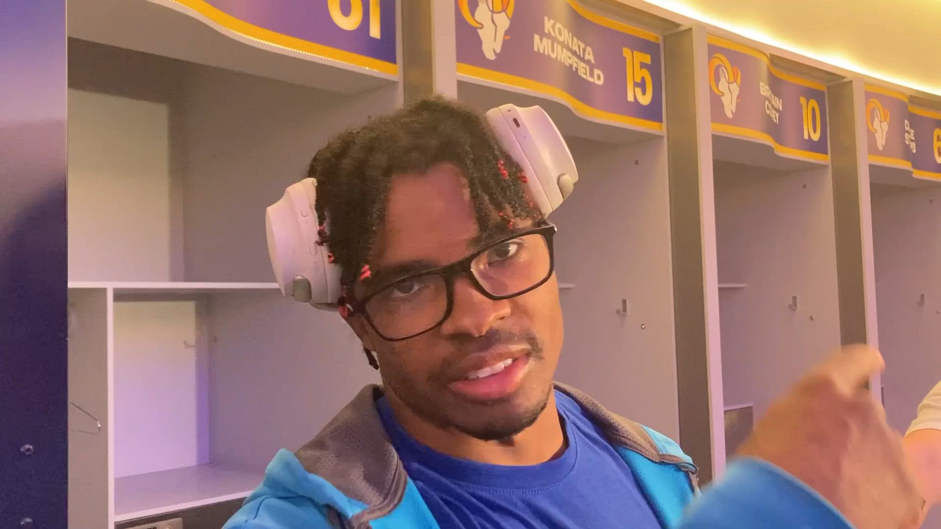 Video thumbnail for Los Angeles Rams Brennan Presley on Showing That They Can Play