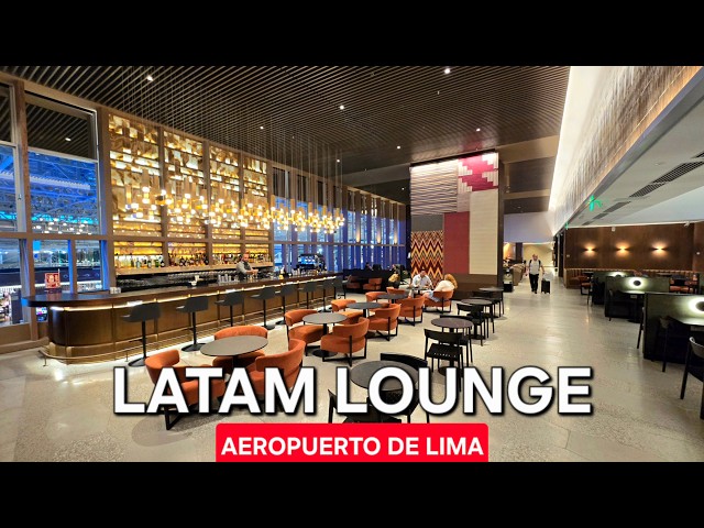 Video thumbnail for ¡NUEVA Sala VIP LATAM Lounge en LIMA! | ¿La MEJOR de Sudamérica? Tour y Reseña 😱