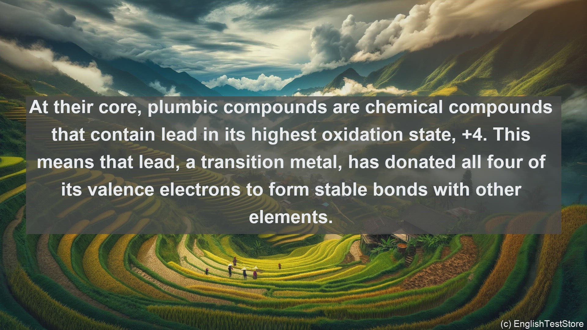 'Video thumbnail for Plumbic compounds in science  definition and examples'