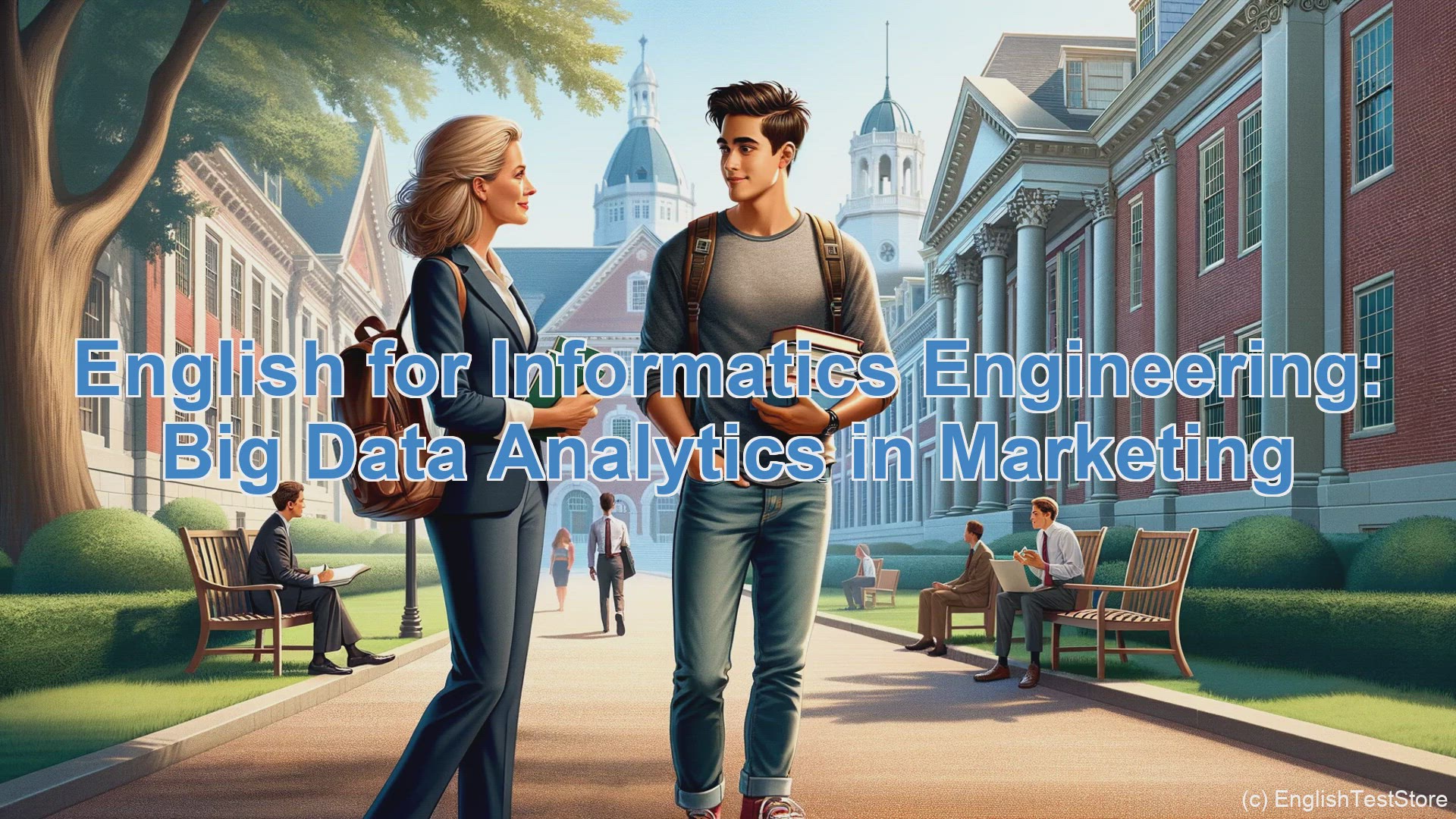 'Video thumbnail for English Conversation for Informatics Engineering: Big Data Analytics in Marketing'