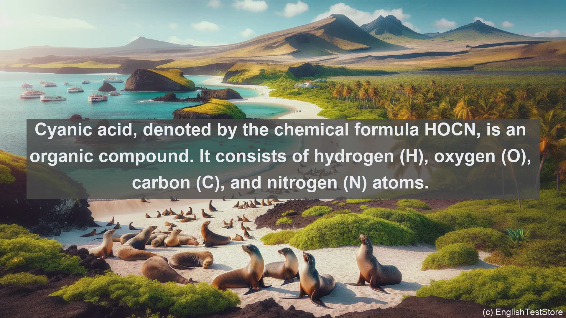 'Video thumbnail for Cyanic acid in science  definition and examples'