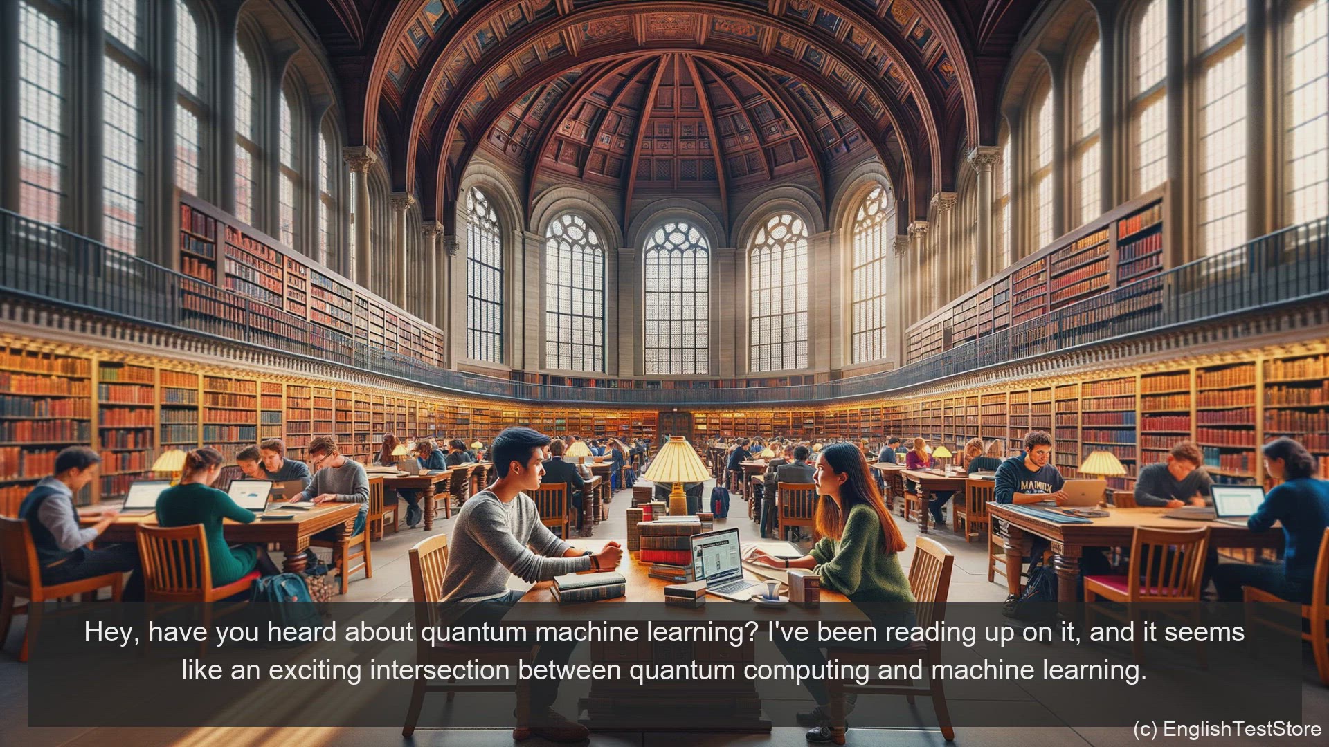 'Video thumbnail for English Conversation for Informatics Engineering: Quantum Computing Quantum Machine Learning Techniques'