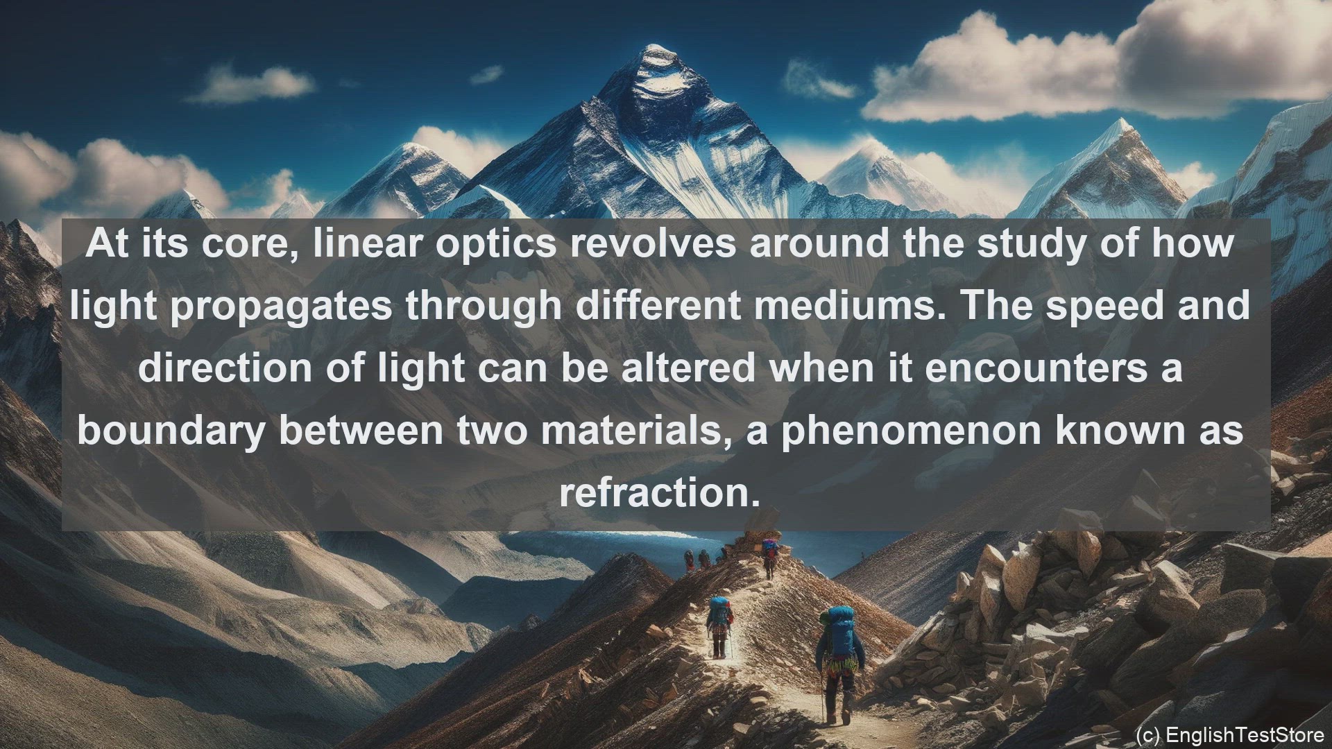 'Video thumbnail for Linear optics in science  definition and examples'
