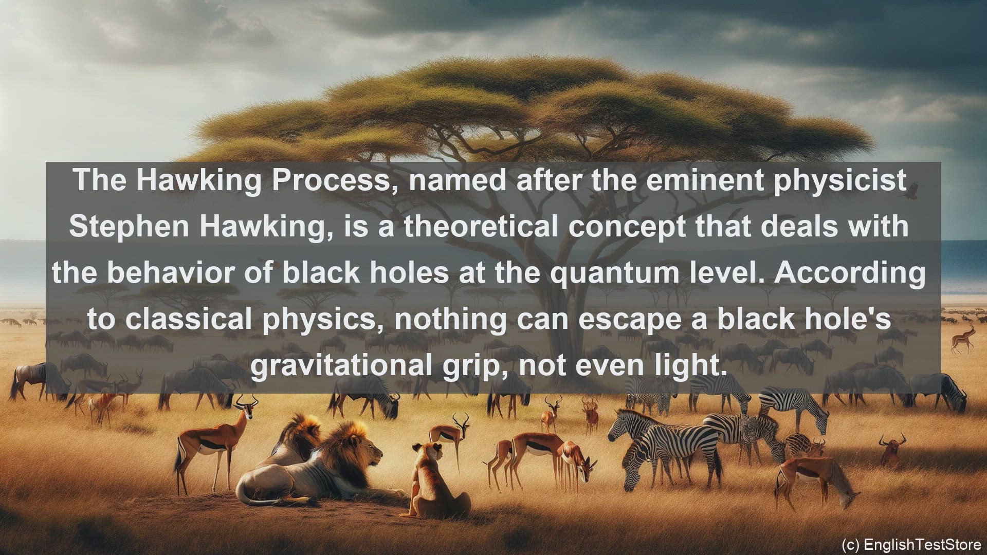 'Video thumbnail for Hawking process in science  definition and examples'