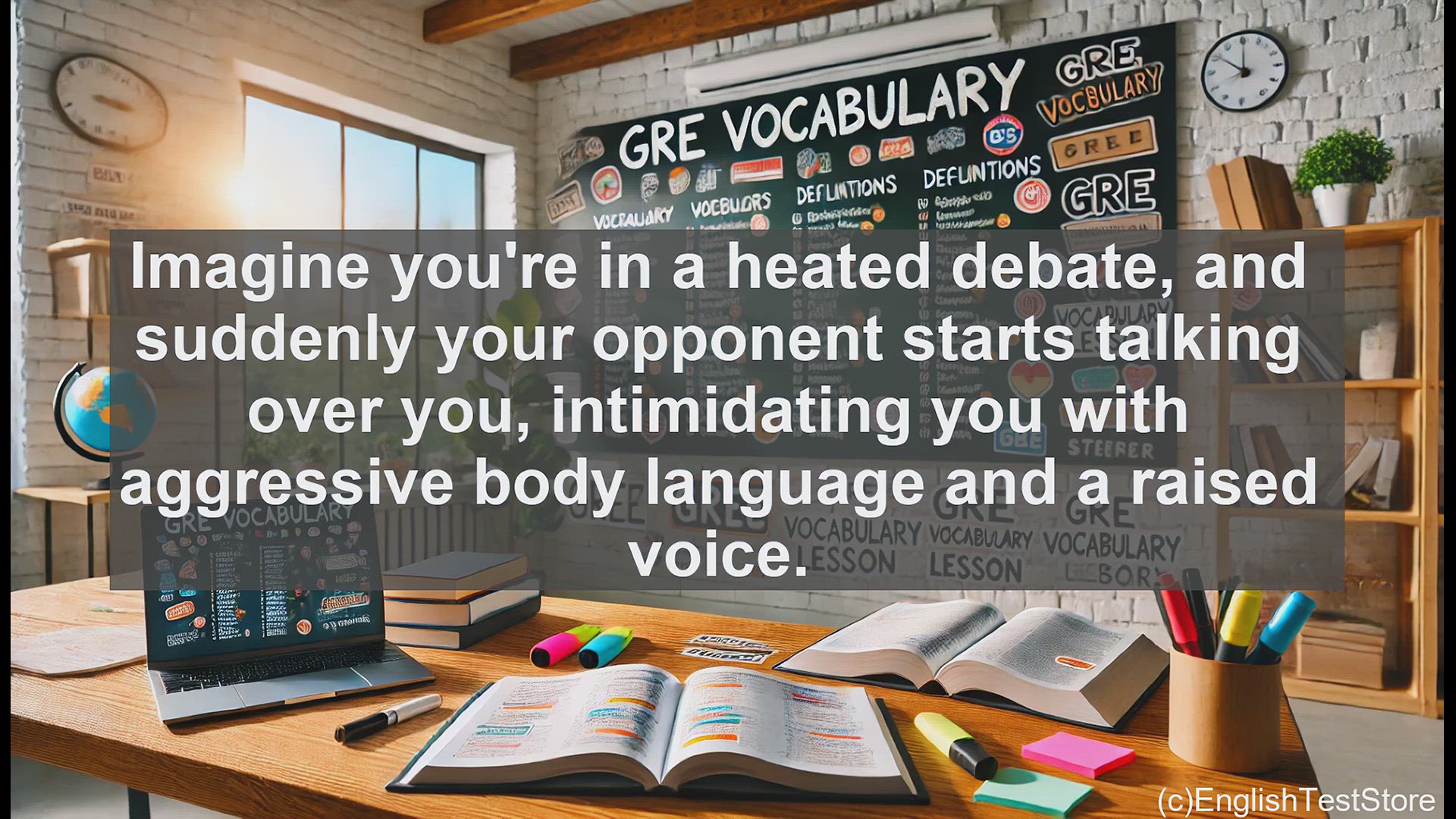 'Video thumbnail for GRE Vocabulary Lesson: Mastering the GRE Vocabulary - Browbeat'