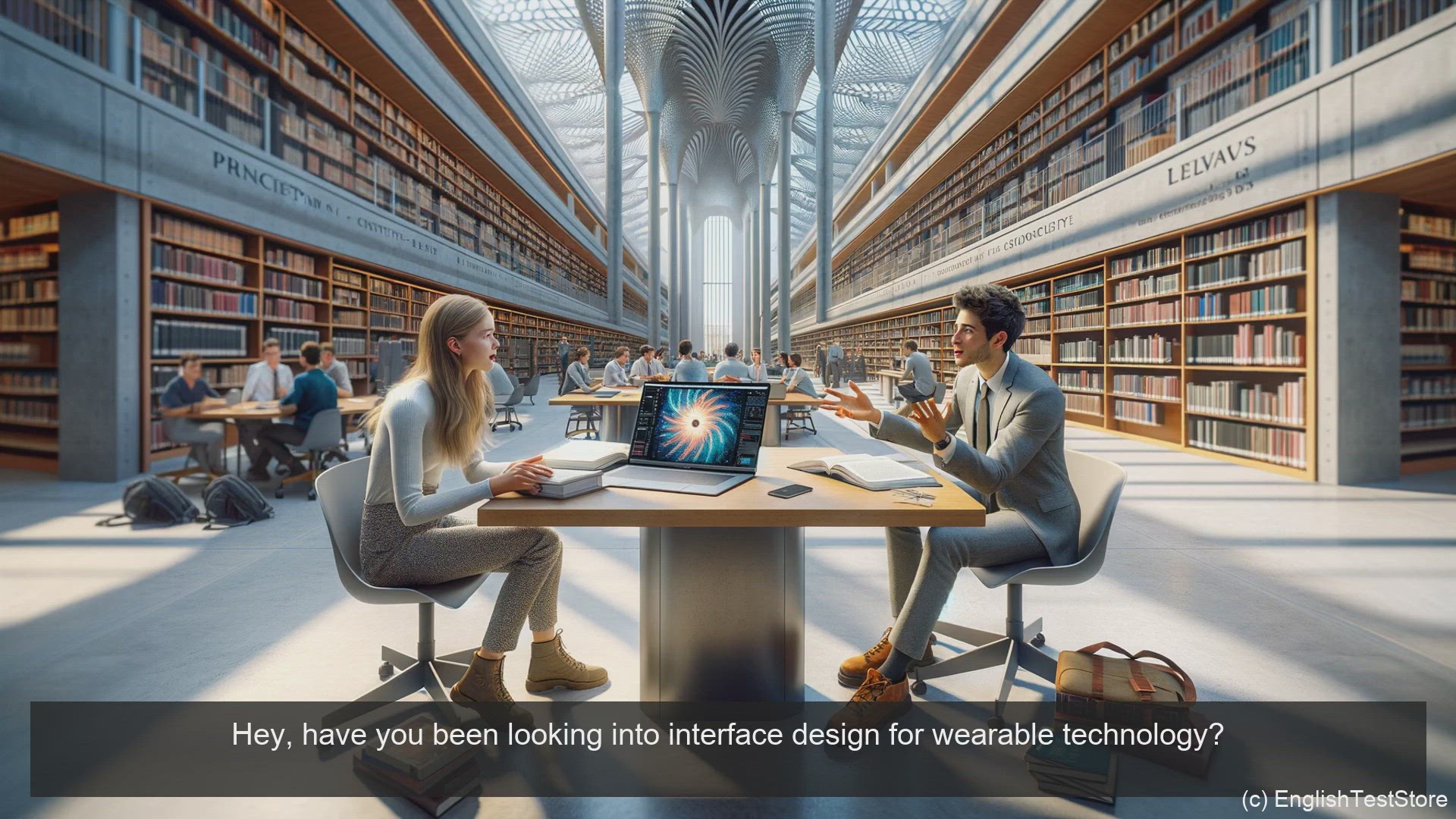'Video thumbnail for English Conversation for Informatics Engineering: Human-Computer Interaction Interface Design for Wearable Technology'