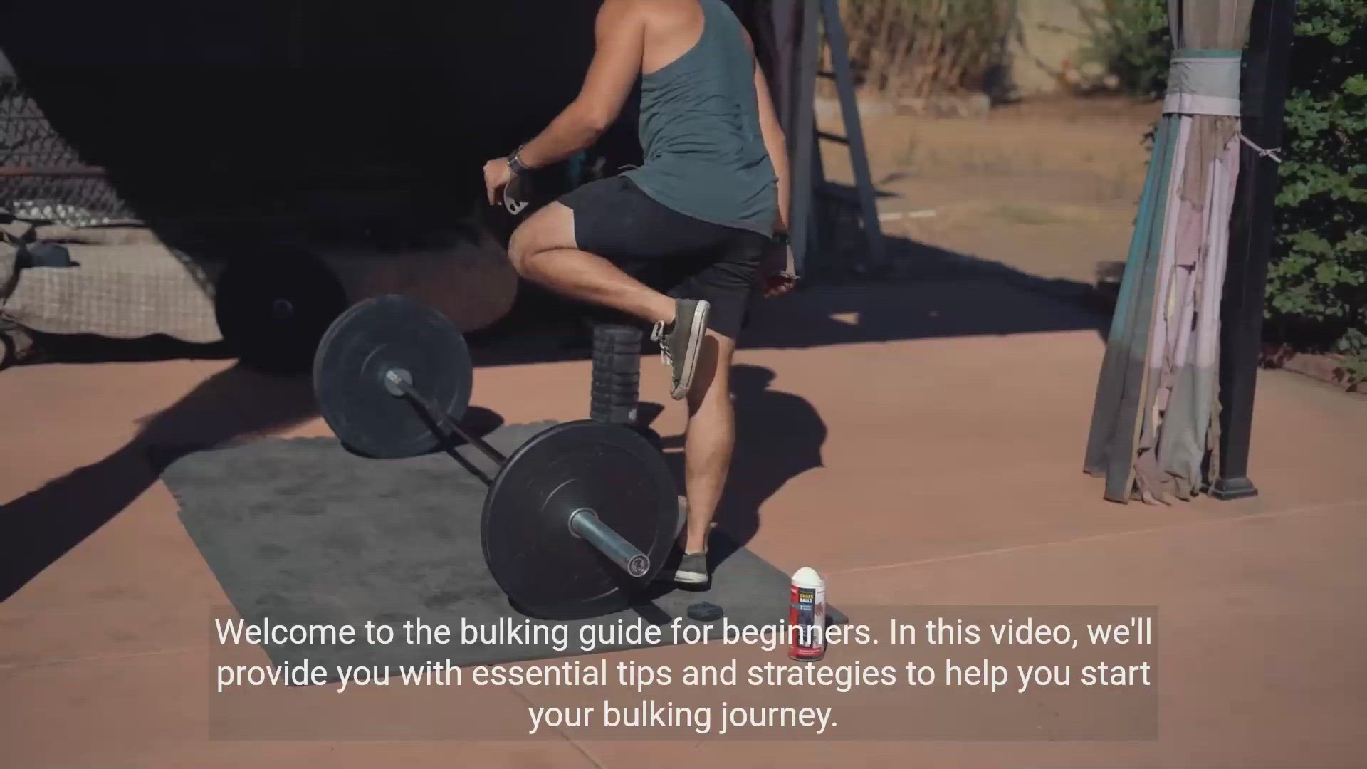 'Video thumbnail for Beginner's Guide to Bulking'