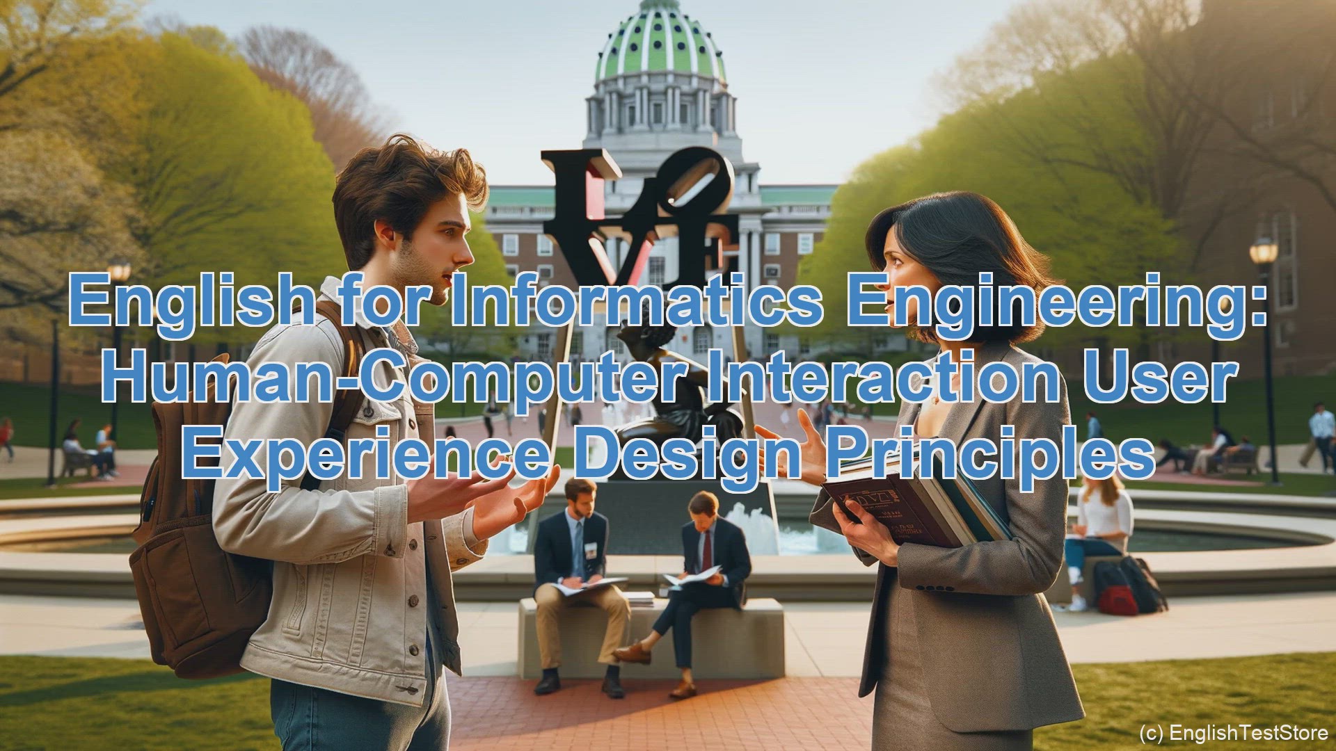 'Video thumbnail for English Conversation for Informatics Engineering: Human-Computer Interaction User Experience Design Principles'