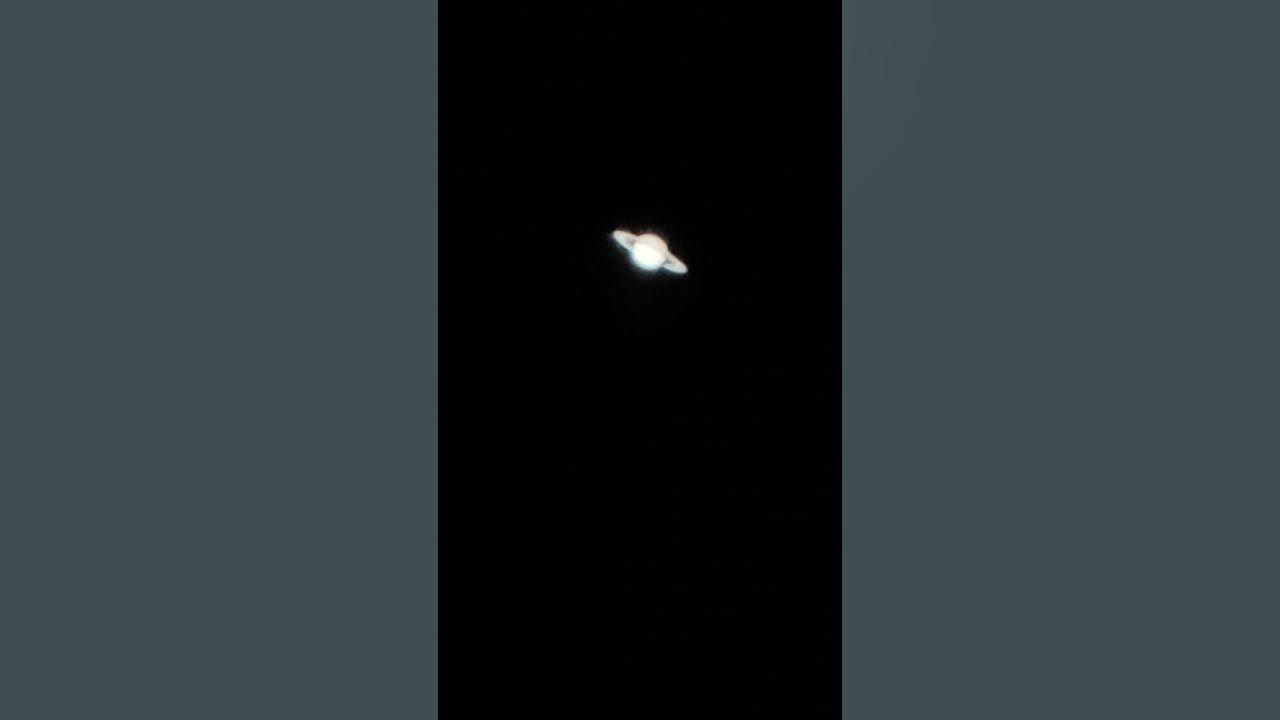 'Video thumbnail for Saturn from my Telescope'