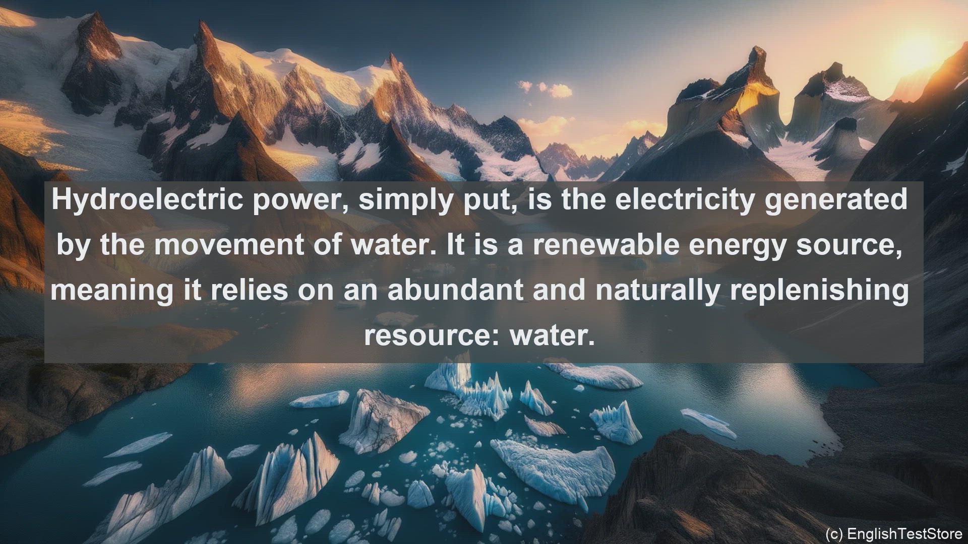 'Video thumbnail for Hydroelectric power in science  definition and examples'