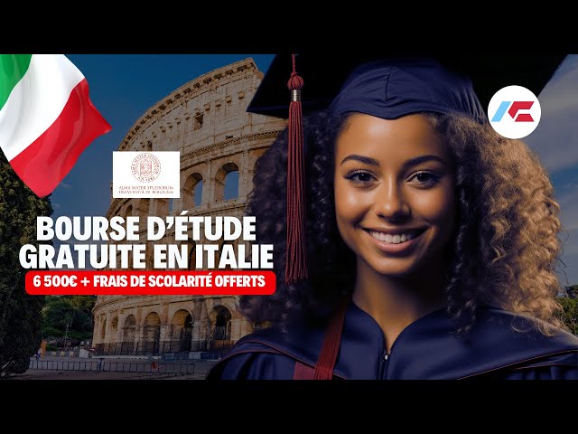 Video thumbnail for BOURSE EN ITALIE 2025 : Étudiez GRATUITEMENT à l'Université de Bologne ! 🇮🇹🎓