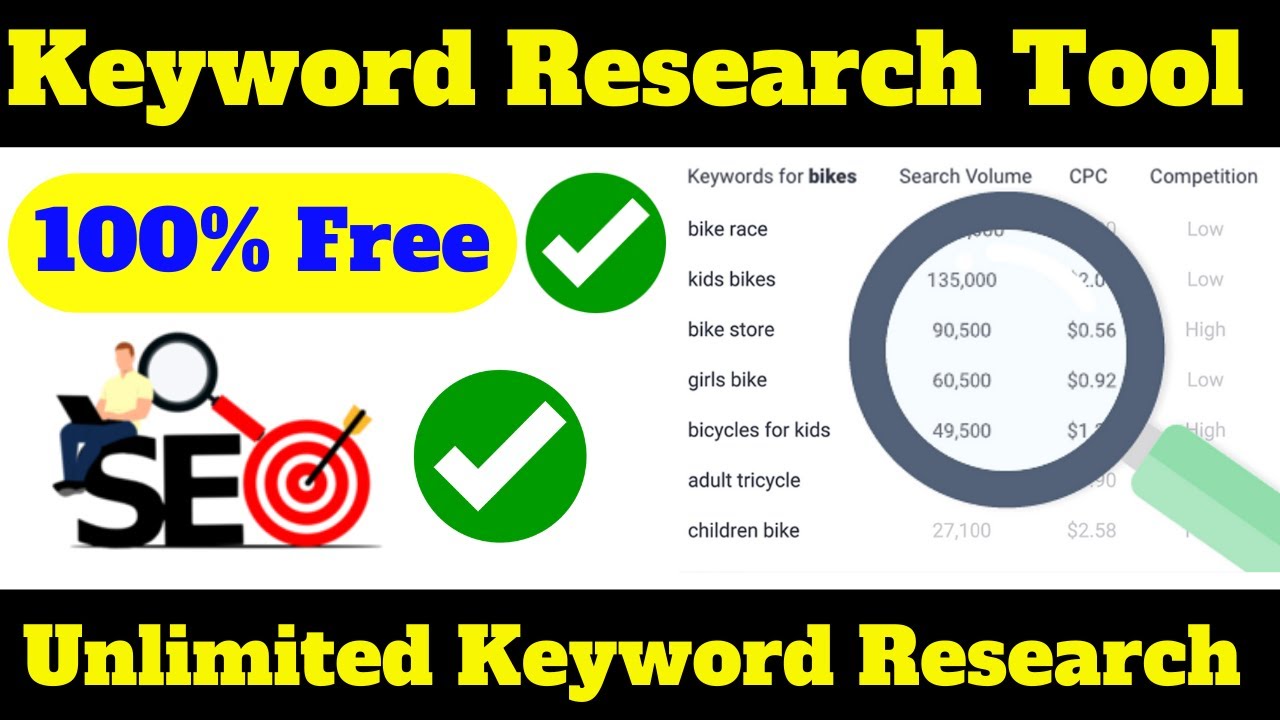 Video thumbnail for Free Keyword Research Tool