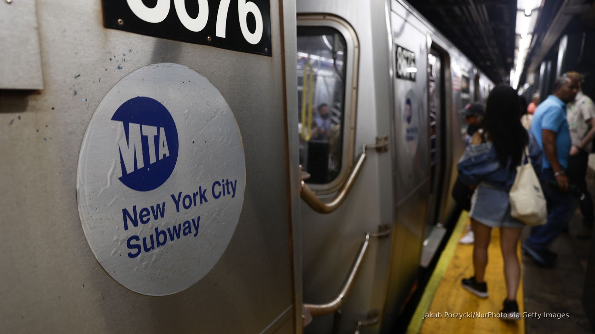 'Video thumbnail for NYC taps BMX rider in youth anti-subway surfing campaign'