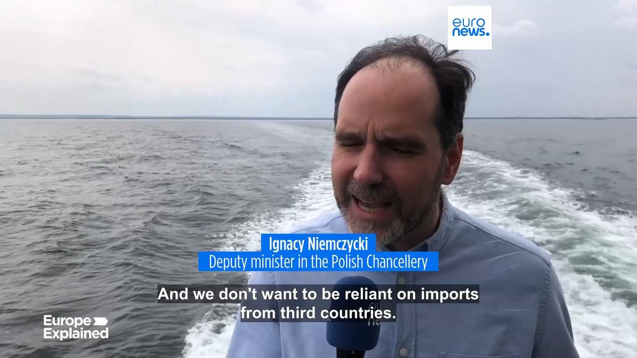'Video thumbnail for Coal-hooked Poland constructs first ever offshore wind farm'