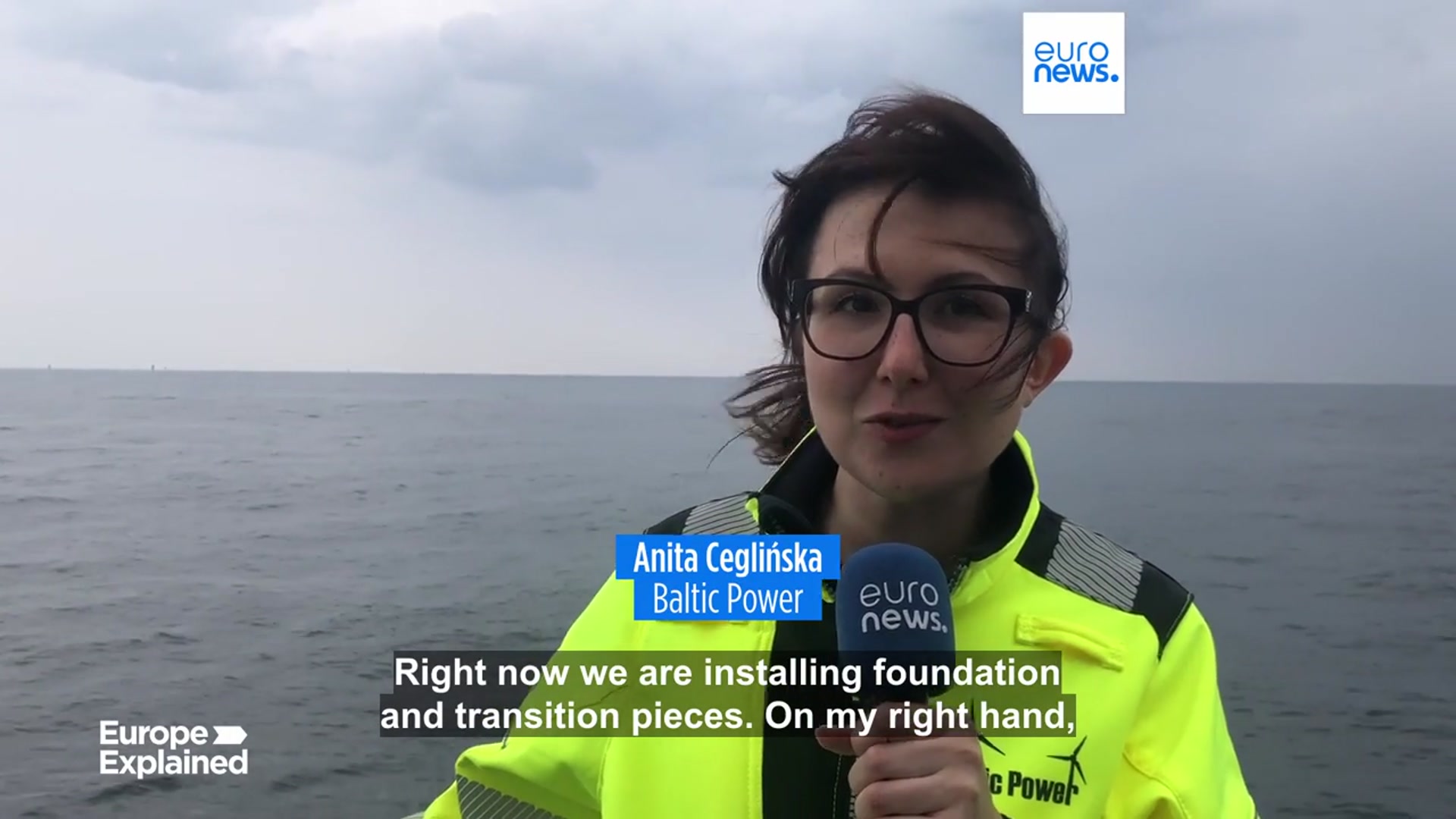 'Video thumbnail for Coal-hooked Poland constructs first ever offshore wind farm'