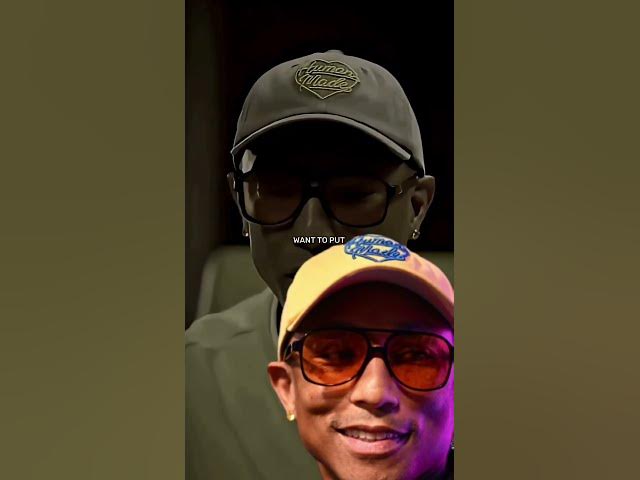 Video thumbnail for 🌟 Pharrell Williams drops gems:Stop living for other people’s opinions. Be yourself.