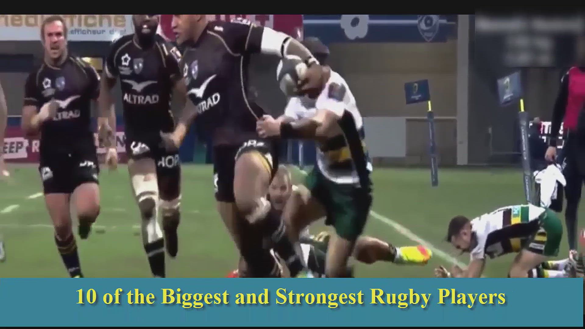 Video thumbnail for 10 of the Biggest and Strongest Rugby Players