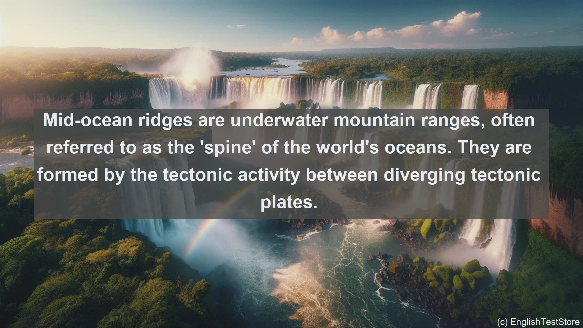 'Video thumbnail for Mid ocean ridge in science  definition and examples'