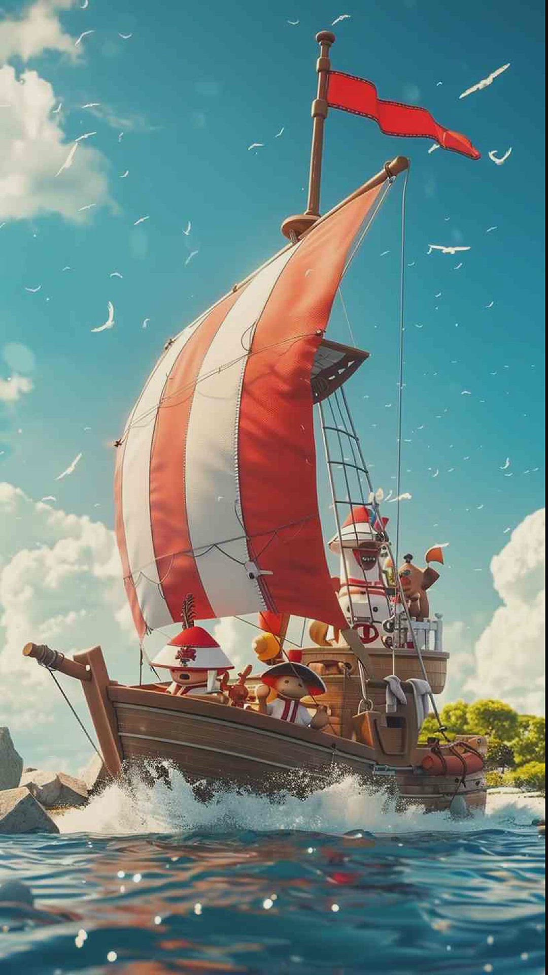 'Video thumbnail for sailing boat cartoon images'