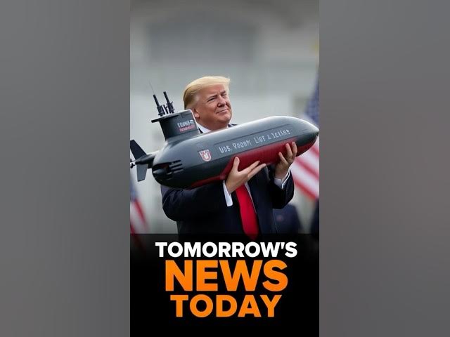 Video thumbnail for Tomorrows News Today |Trumps Subs #usrussiaukraine  #geopolitics  #news