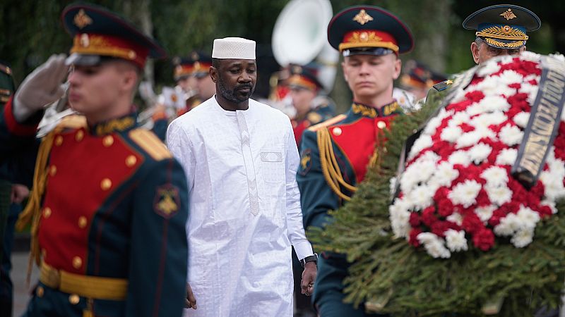 'Video thumbnail for Mali’s Goïta visits Moscow as Africa corps replaces Wagner in fight against Jihadists'