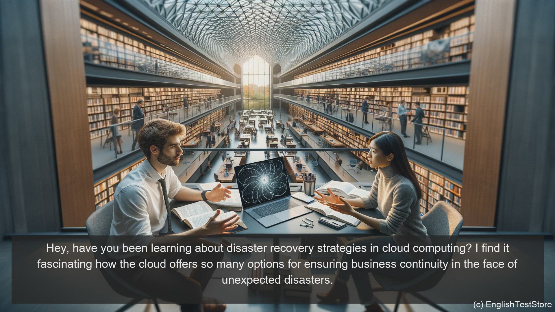 'Video thumbnail for English Conversation for Informatics Engineering: Cloud Computing Disaster Recovery Strategies'