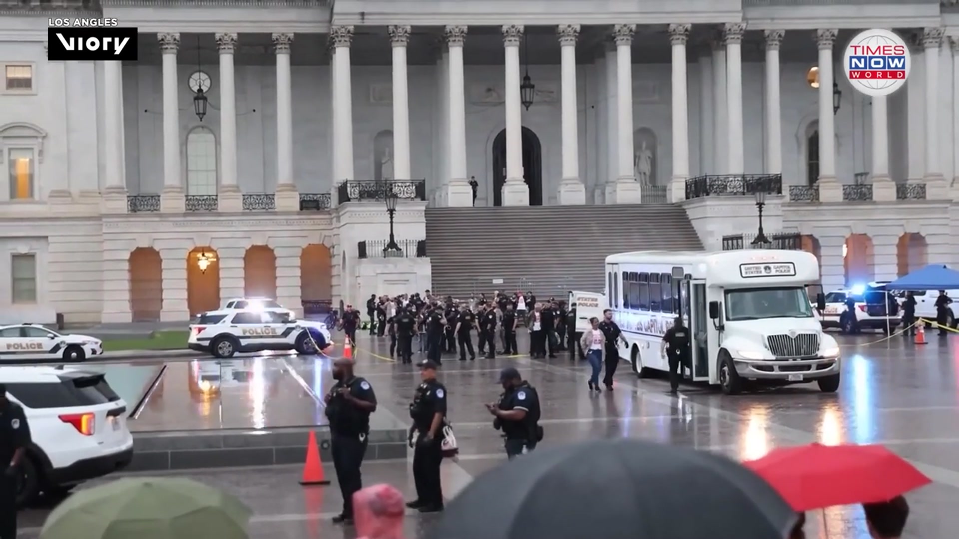 'Video thumbnail for Portland Erupts in Chaos as Trump Celebrates in D.C. | Times Now World'