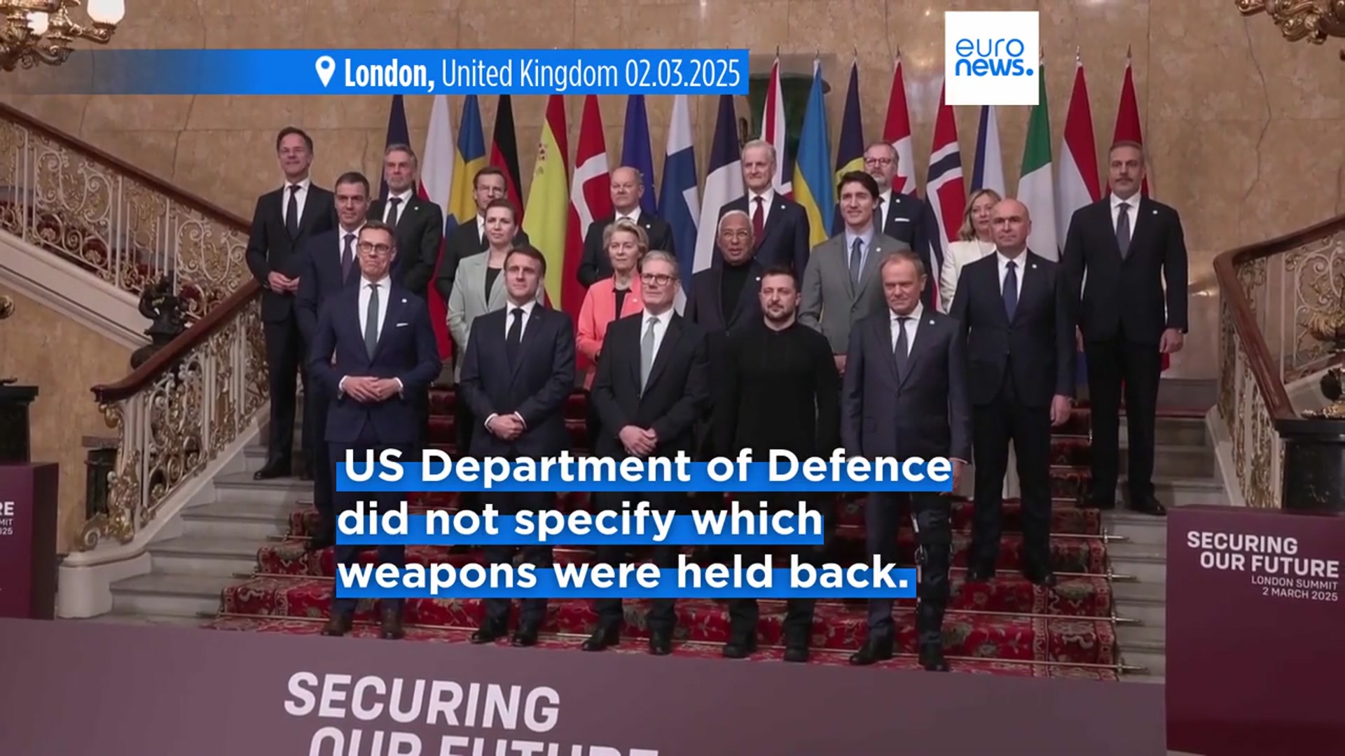 'Video thumbnail for US to halt shipments of some weapons already pledged to Ukraine, White House says'