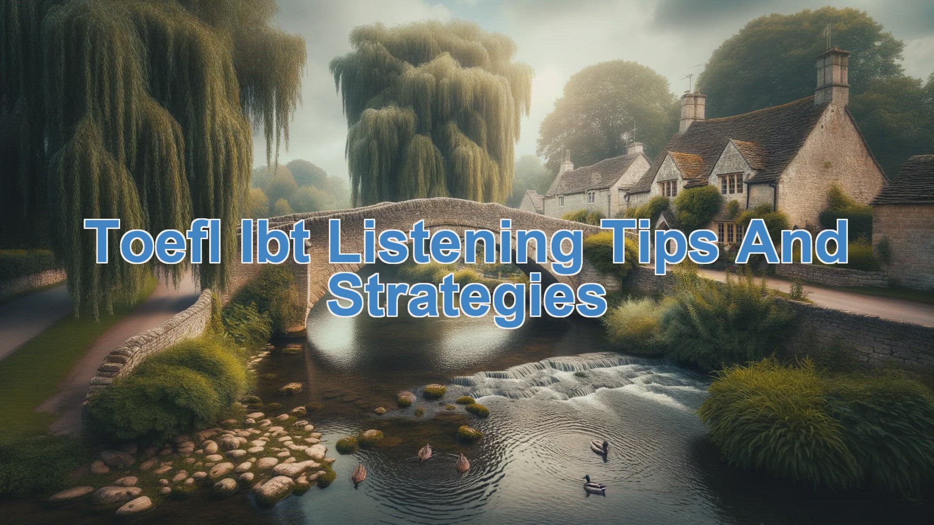 'Video thumbnail for TOEFL iBT Listening Tips and Strategies'