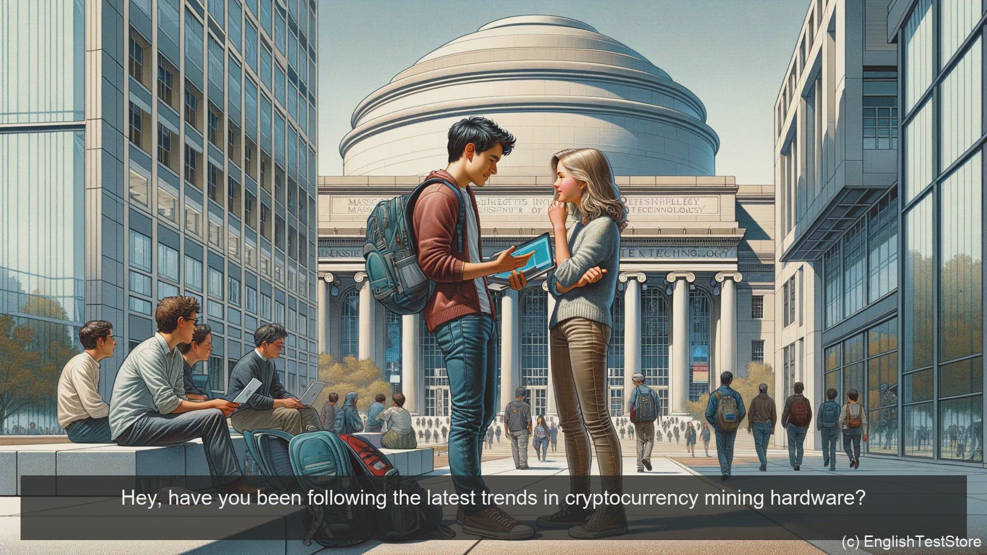 'Video thumbnail for English Conversation for Informatics Engineering: Cryptocurrency Mining Hardware'