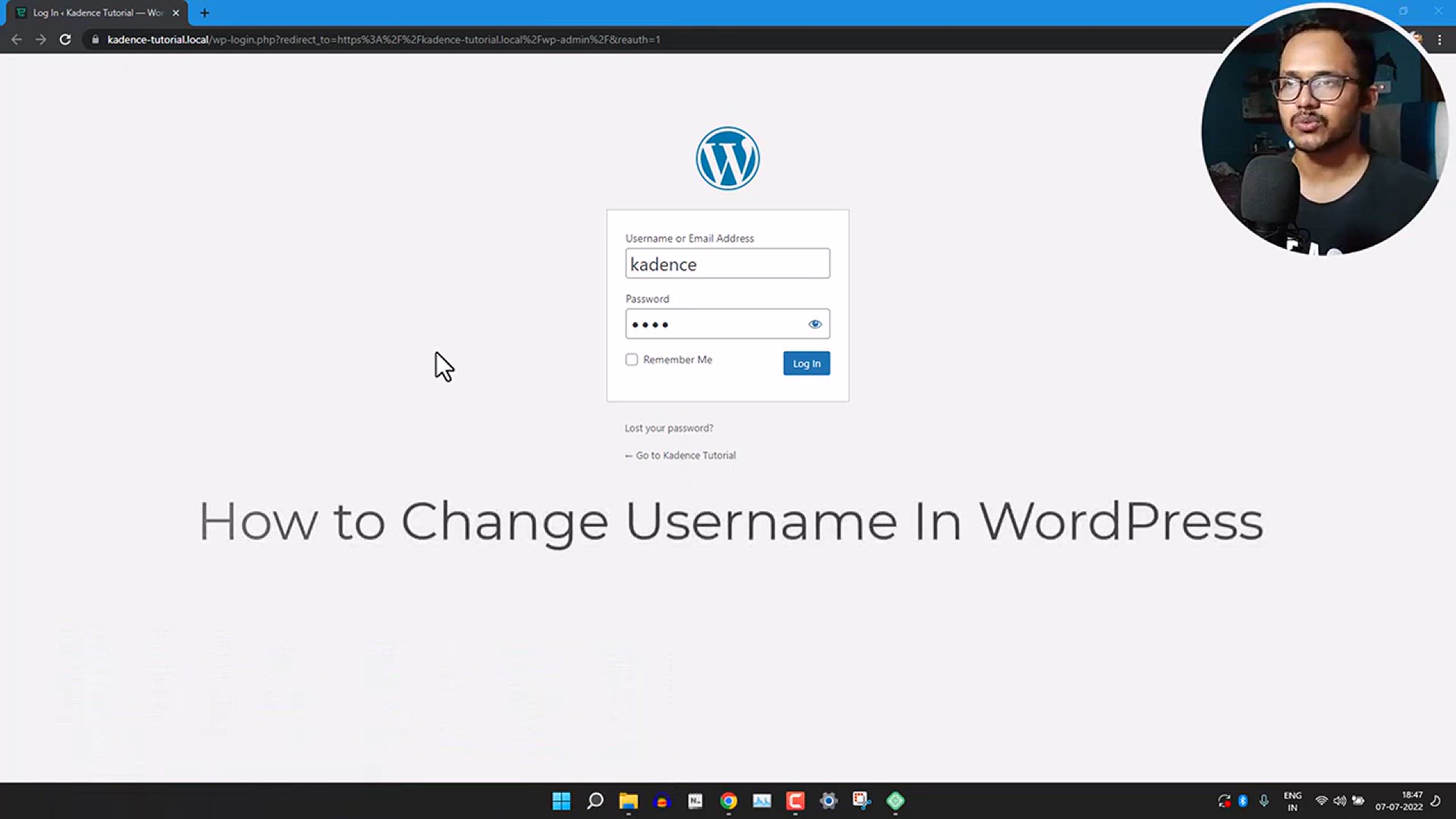 'Video thumbnail for How to Change Username in WordPress (Quick and Easy Way)'