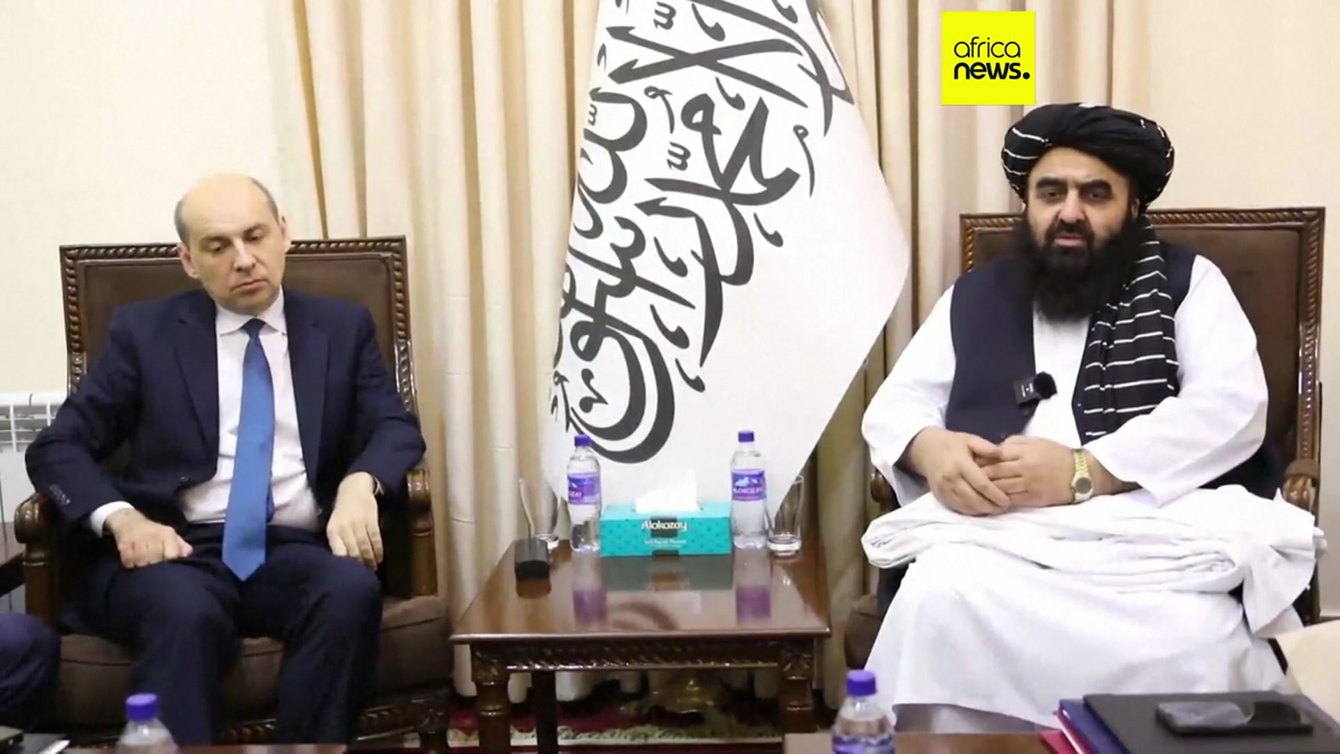 'Video thumbnail for Russia becomes first country to recognise Afghanistan's Taliban government'