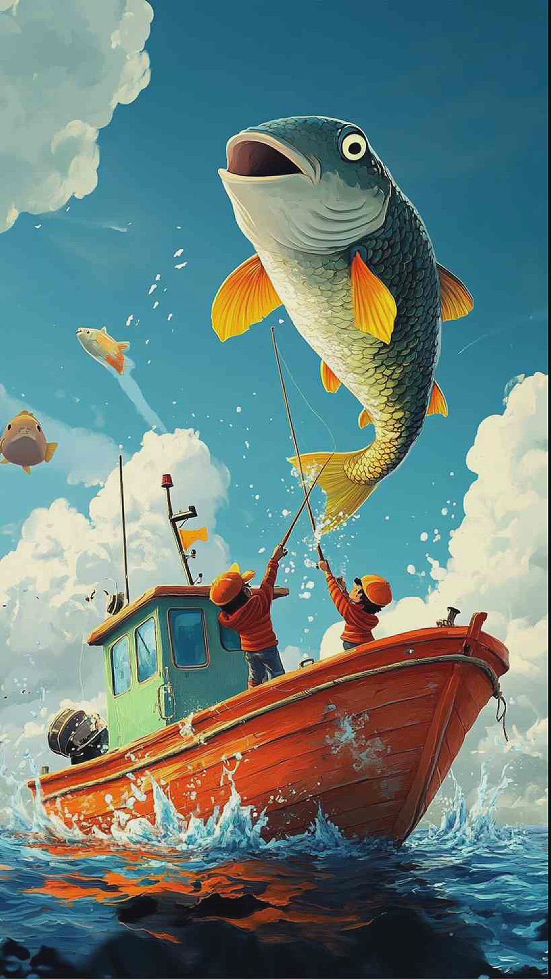 'Video thumbnail for boat fishing clipart images 4k hd wallpapers'