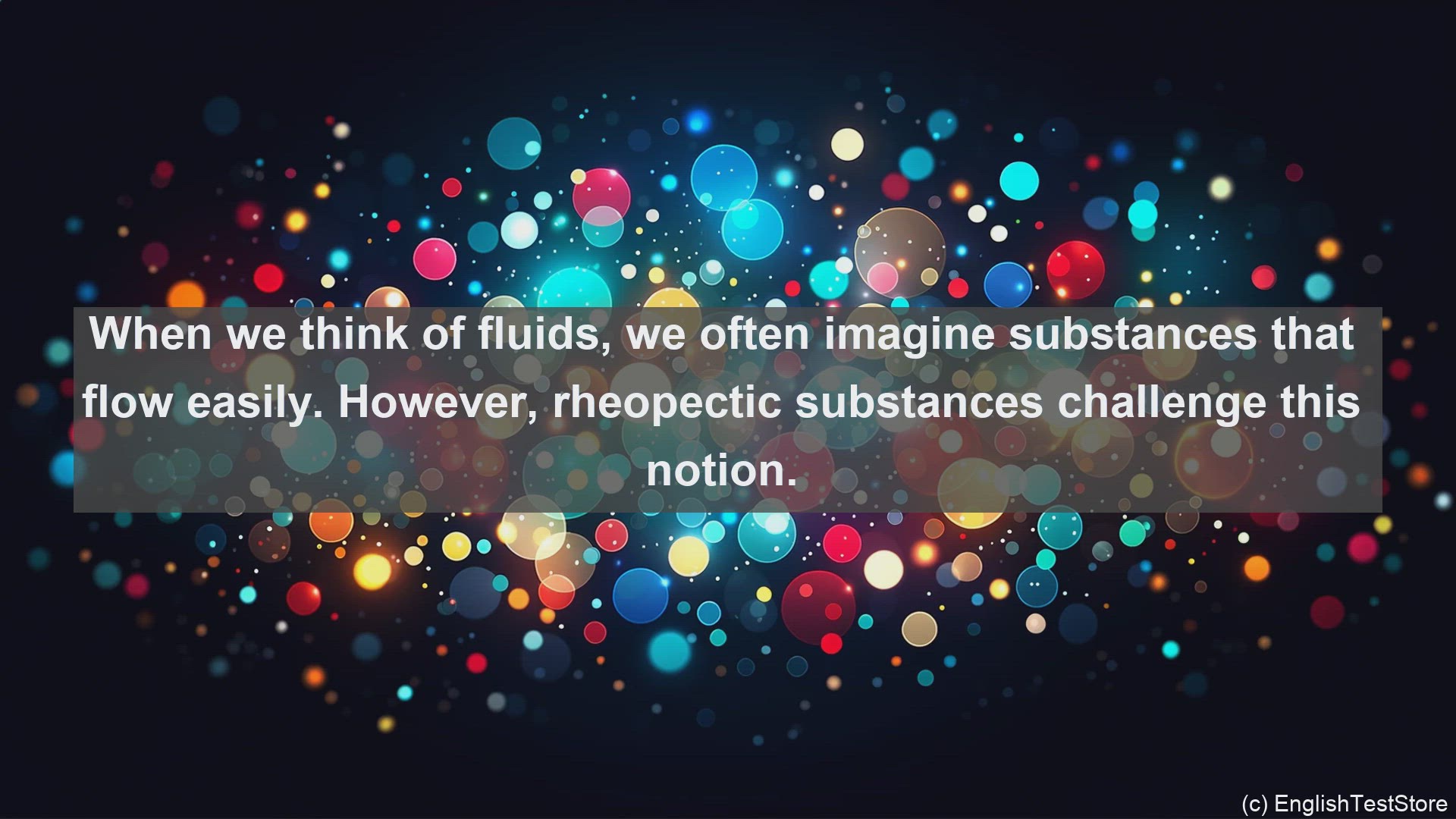 'Video thumbnail for Rheopectic substance in science  definition and examples'
