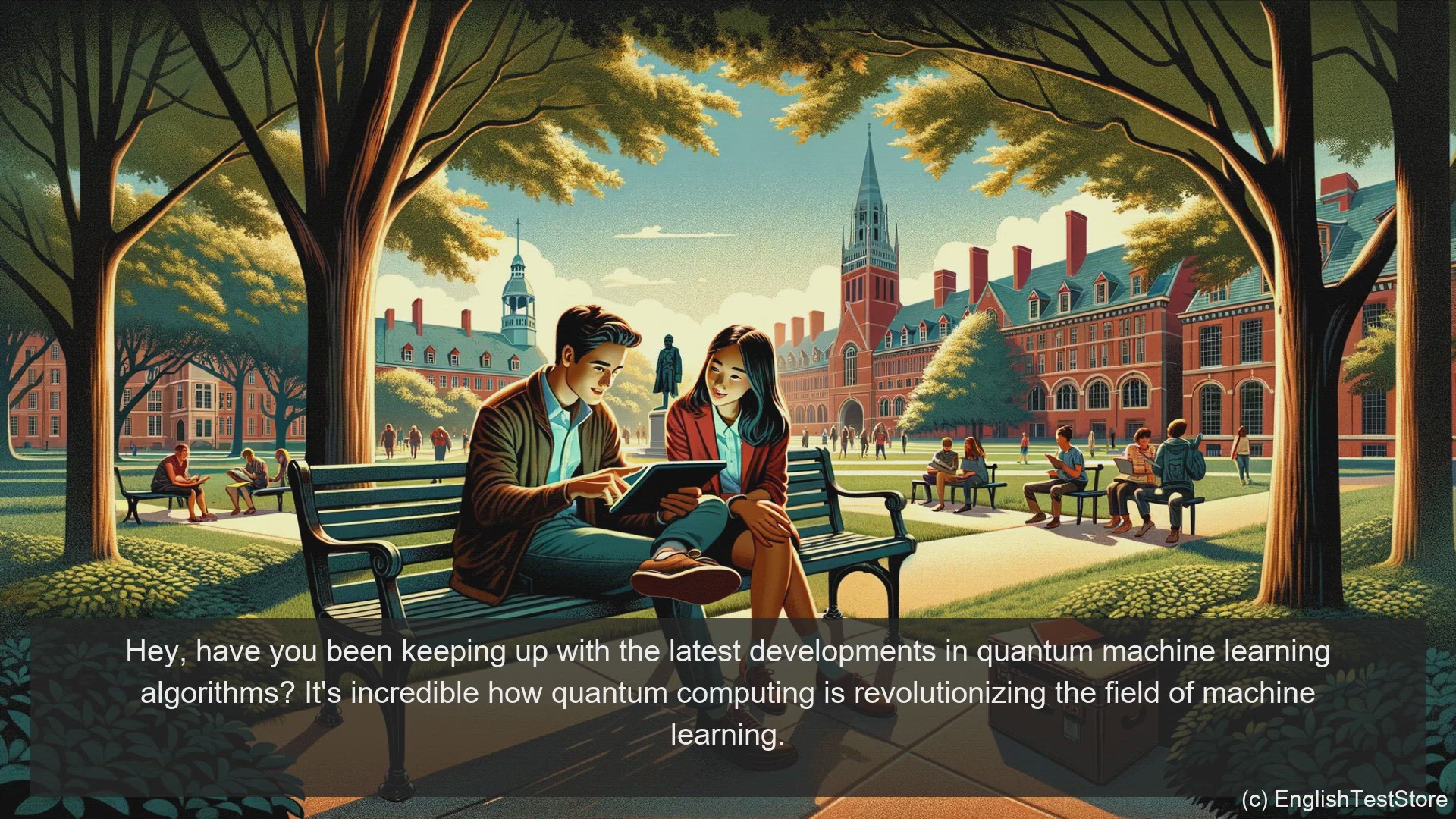 'Video thumbnail for English Conversation for Informatics Engineering: Quantum Computing Quantum Machine Learning Algorithms'