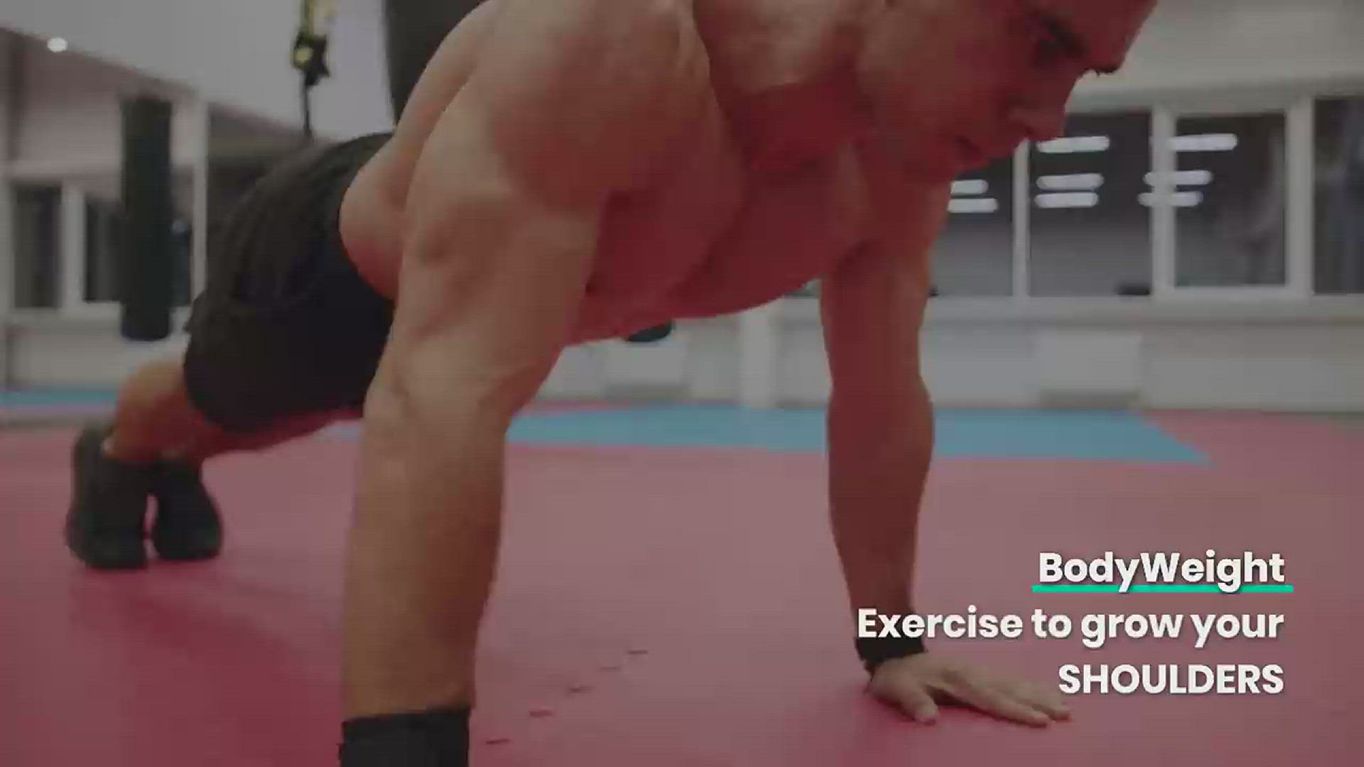 'Video thumbnail for Best bodyweight exercises to build your shoulders'