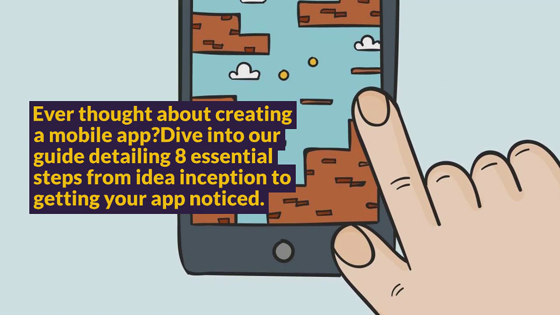 'Video thumbnail for 8 Essential Steps to Design And Launch Your Mobile App'