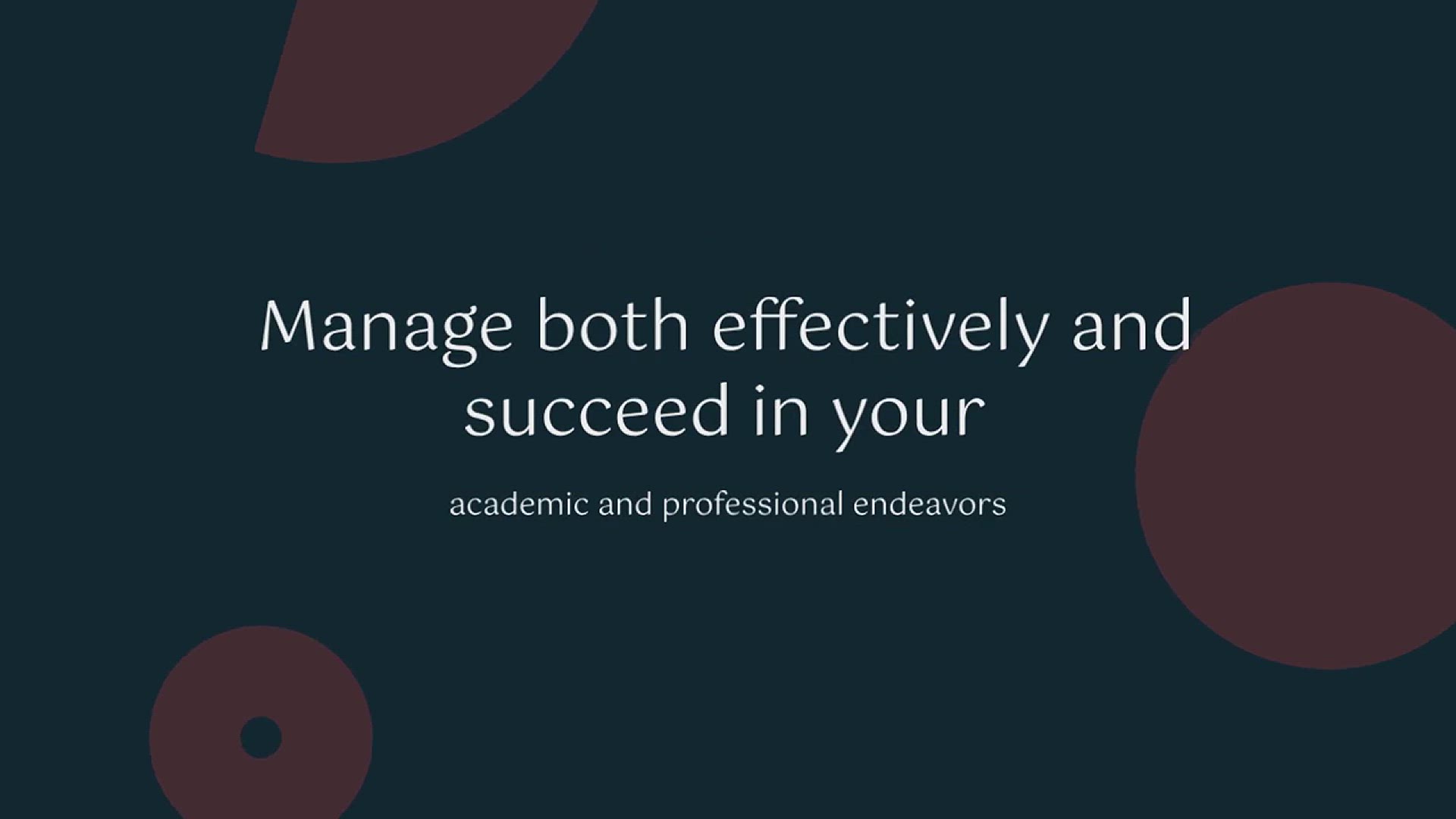 'Video thumbnail for Strategies for Balancing Part-Time Work and Full-Time Study in the U.S.'