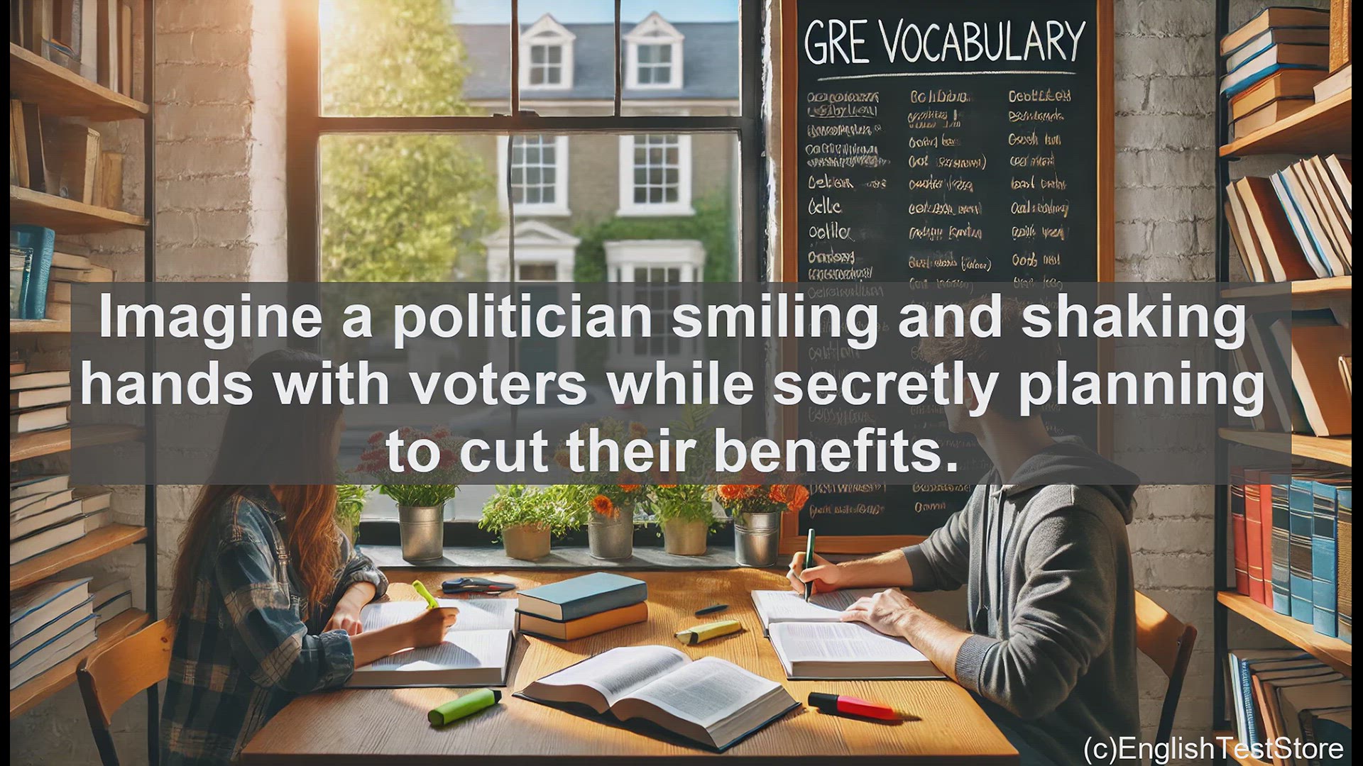 'Video thumbnail for GRE Vocabulary Lesson: The Art of Duplicity - Deception in Action'