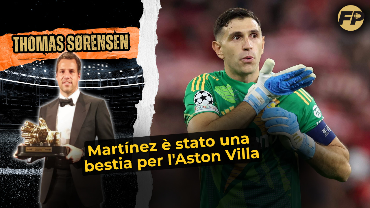 Video thumbnail for Thomas Sorensen: Emiliano Martinez è stato una bestia per l’Aston Villa