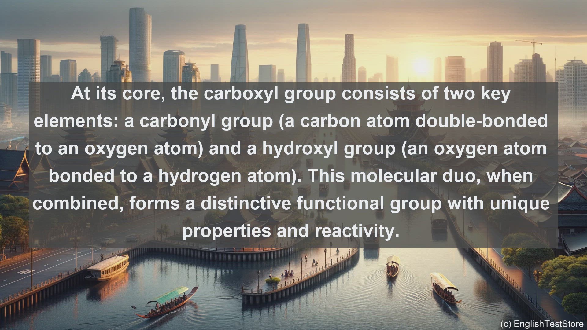 'Video thumbnail for Carboxyl group in science  definition and examples'